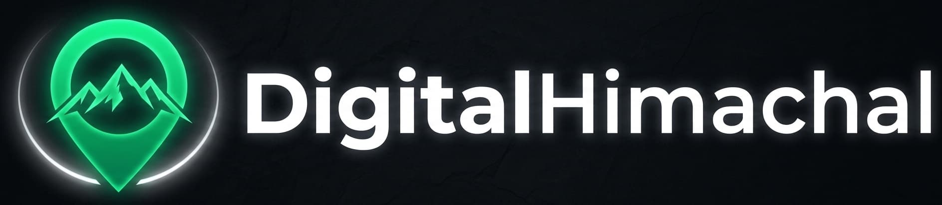 DigitalHimachal Dark Logo